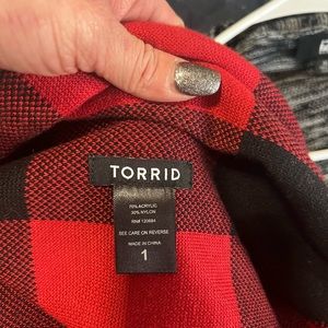 Torrid 1x Cardigan